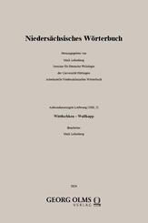 Nieders&auml;chsisches W&ouml;rterbuch