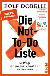 Die Not-To-Do-Liste