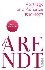 Vortr&auml;ge und Aufs&auml;tze 1961-1977
