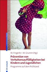 Pr&auml;vention von Verhaltensauff&auml;lligkeiten bei Kindern und Jugendlichen