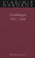 Erz&auml;hlungen 1921 - 1934.Tl.1