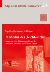 Im Modus des 'Nicht-mehr'