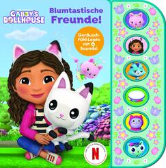 Gabby's Dollhouse - Blumtastische Freunde - Soundbuch mit F&uuml;hlleiste und 6 Ger&auml;uschen f&uuml;r Kinder ab 3 Jahren