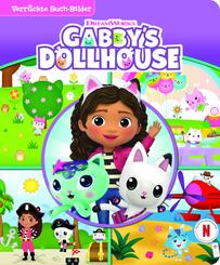 Gabby's Dollhouse - Verr&uuml;ckte Such-Bilder - Wimmelbuch - Pappbilderbuch mit wattiertem Umschlag