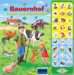 Bauernhof, Lieder und Geschichten - 27-Button-Soundbuch