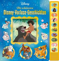 Disney - Die sch&ouml;nsten Disney-Vorlese-Geschichten - Pappbilderbuch zum Vorlesen - Soundbuch mit 10 tollen Ger&auml;uschen
