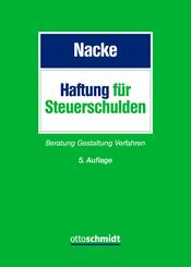 Haftung f&uuml;r Steuerschulden
