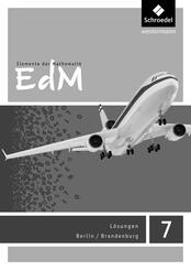 Elemente der Mathematik SI - Ausgabe 2016 f&uuml;r Berlin / Brandenburg