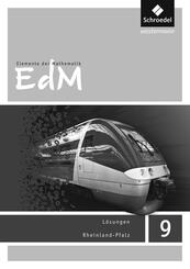 Elemente der Mathematik SI - Ausgabe 2016 f&uuml;r Rheinland-Pfalz