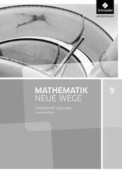 Mathematik Neue Wege SI - Ausgabe 2015 f&uuml;r Niedersachsen G9