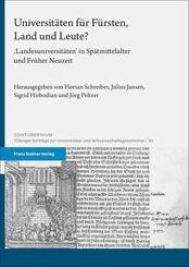 Universit&auml;ten f&uuml;r F&uuml;rsten, Land und Leute?