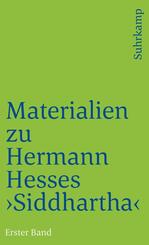 Materialien zu Hermann Hesses &raquo;Siddhartha&laquo;.Tl.1