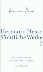 Peter Camenzind; Unterm Rad; Gertrud
