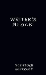 Notizbuch &raquo;Writer's Block&laquo;