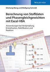Berechnung von Stoffdaten und Phasengleichgewichten mit Excel-VBA