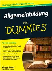 Allgemeinbildung f&uuml;r Dummies