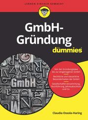 GmbH-Gr&uuml;ndung f&uuml;r Dummies
