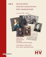 Zeitschrift f&uuml;r die Geschichte der Saargegend