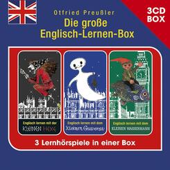 Die gro&szlig;e Englisch-Lernen-Box - 3-CD H&ouml;rspielbox, 3 Audio-CDs,3 Audio-CD