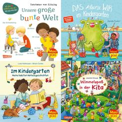 Maxi-Pixi-4er-Set 95: Neues aus dem Kindergarten (4x1 Exemplar), 4 Teile