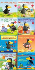 Pixi-8er-Set 193: Der kleine Rabe Socke mit Stickern (8x1 Exemplar), 8 Teile