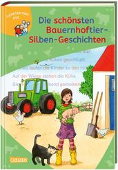 LESEMAUS zum Lesenlernen Sammelbände: Die schönsten Bauernhoftier-Silben-Geschichten