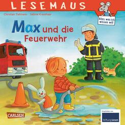 LESEMAUS 55: Max und die Feuerwehr