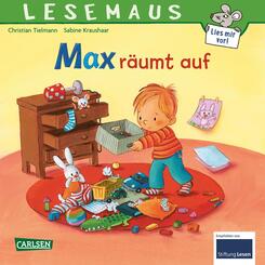 LESEMAUS - Max räumt auf