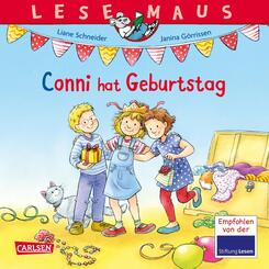 LESEMAUS 80: Conni hat Geburtstag