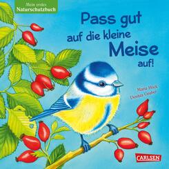 Pass gut auf die kleine Meise auf