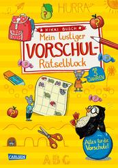 Rätselspaß Grundschule: Mein lustiger Vorschul-Rätselblock