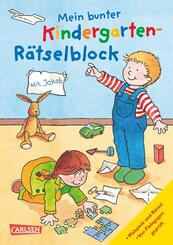 Mein bunter Kindergarten-Rätselblock