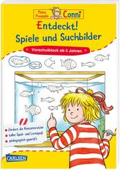 Conni Gelbe Reihe (Beschäftigungsbuch): Entdeckt! Spiele und Suchbilder