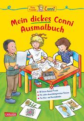 Conni Gelbe Reihe (Beschäftigungsbuch): Mein dickes Conni-Ausmalbuch