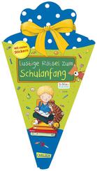 Schlau f&uuml;r die Schule: Lustige R&auml;tsel zum Schulanfang (Schult&uuml;te blau)