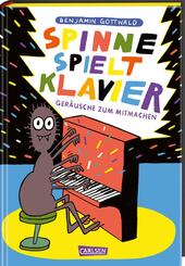 Spinne spielt Klavier