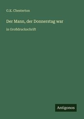 Der Mann, der Donnerstag war