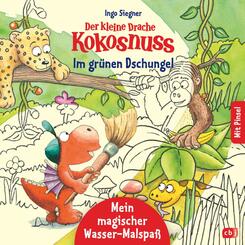 Der kleine Drache Kokosnuss - Mein magischer Wasser-Malspa&szlig; - Im gr&uuml;nen Dschungel