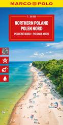 MARCO POLO Reisekarte Polen Nord 1:300.000