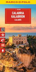 MARCO POLO Reisekarte Italien 13 Kalabrien 1:200.000