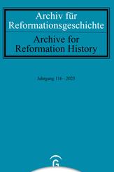 Archiv f&uuml;r Reformationsgeschichte - Aufsatzband