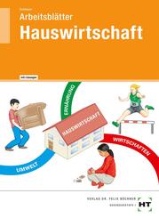 Arbeitsbl&auml;tter mit eingetragenen L&ouml;sungen Hauswirtschaft