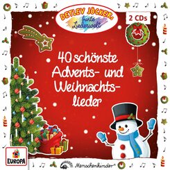 40 schönste Advents- und Weihnachtslieder, 2 Audio-CDs