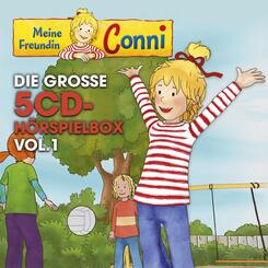 Meine Freundin Conni - Die gro&szlig;e 5-CD H&ouml;rspielbox. Vol.1, 5 Audio-CDs,5 Audio-CD