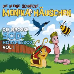 Die kleine Schnecke Monika H&auml;uschen - Die gro&szlig;e 5-CD H&ouml;rspielbox,5 Audio-CDs