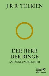 Der Herr der Ringe - Anh&auml;nge und Register