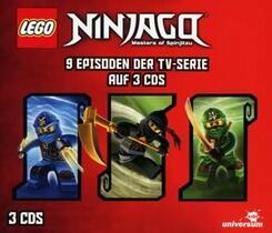 LEGO Ninjago H&ouml;rspielbox. Tl.2, 3 Audio-CDs,3 Audio-CD