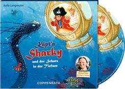 CD: K&auml;pt'n Sharky und der Schatz in der Tiefsee,Audio-CD