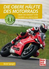 Die obere H&auml;lfte des Motorrads