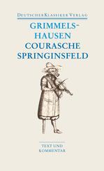 Courasche. Springinsfeld. Wunderbarliches Vogelnest 1 und 2. Rathst&uuml;bel. Plutonis